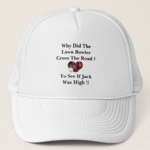 Gorra De Camionero ¿Por Qué El Bowler De Césped Cruzó La Carretera?