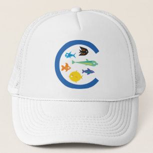 Gorra De Camionero Porciones de pescados en la "C "