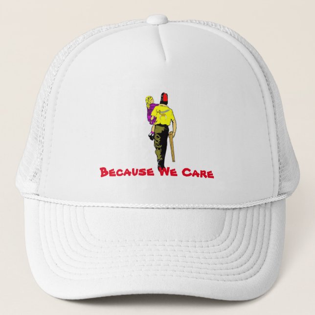 Gorra De Camionero Porque Nos Importa (Anverso)