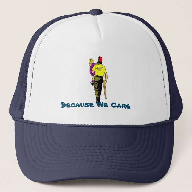 Gorra De Camionero Porque Nos Importa (Anverso)