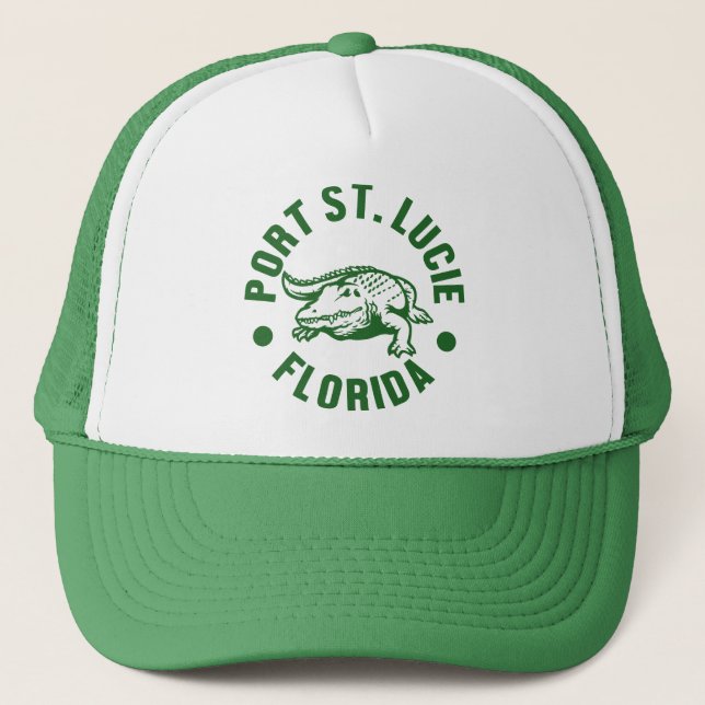 Gorra De Camionero Port St. Lucie, Florida (Anverso)