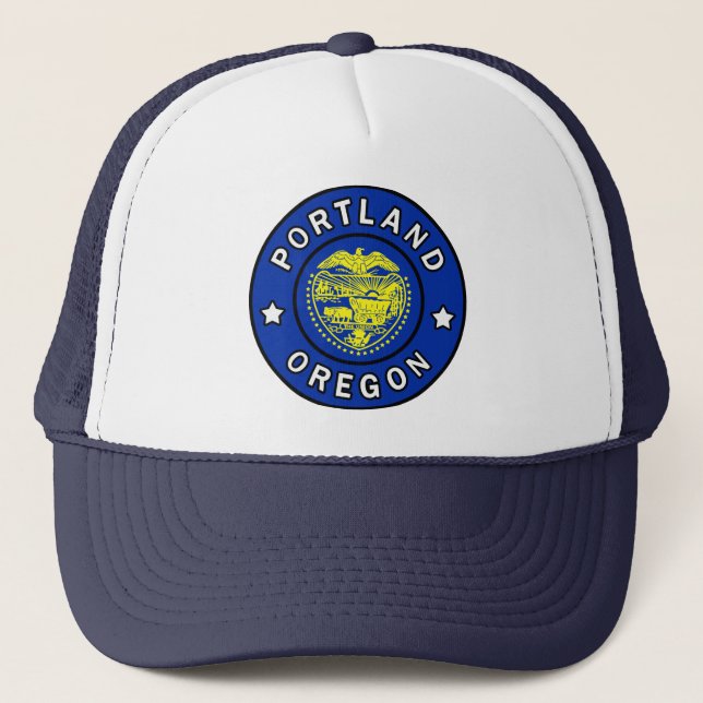 Gorra De Camionero Portland Oregon (Anverso)