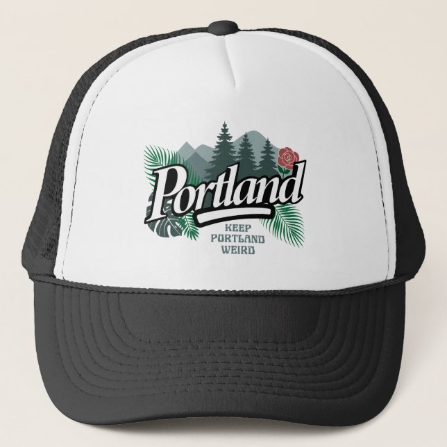 Gorra De Camionero Portland Oregon (Anverso)