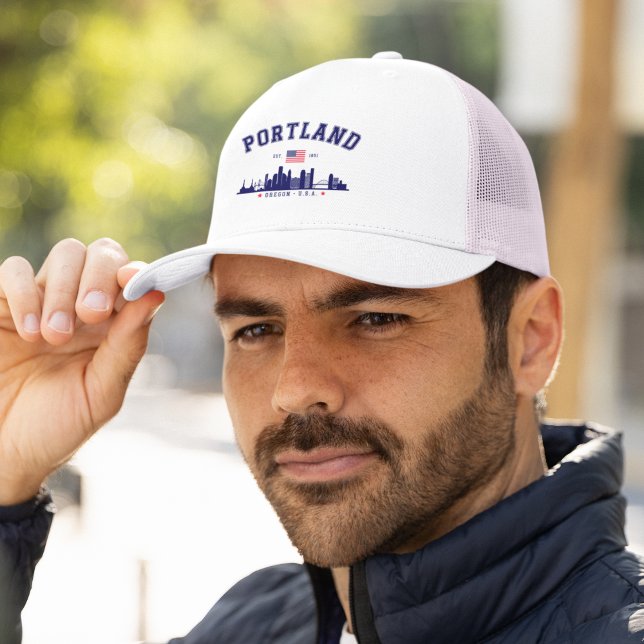 Gorra De Camionero Portland's Urban Silhouette (Subido por el creador)