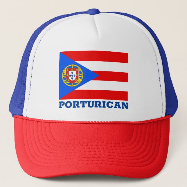 Gorra De Camionero Portu-Rican (Anverso)