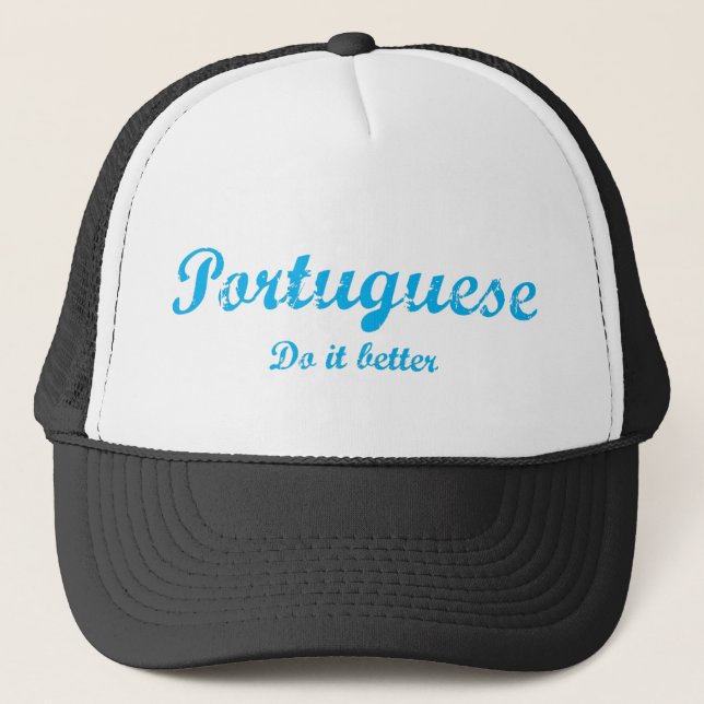 Gorra De Camionero Portugués mejora (Anverso)