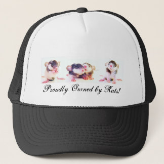 Gorra De Camionero ¡Poseído orgulloso por las ratas!