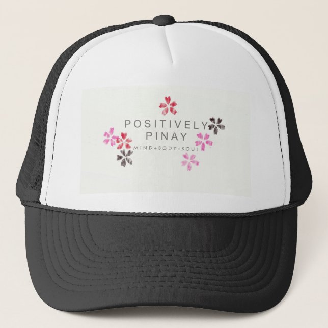 Gorra De Camionero Positivamente Pinay - modificado para requisitos (Anverso)