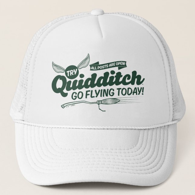 Gorra De Camionero POSTER de contratación de QUIDDITCH™ (Anverso)