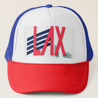 Gorra De Camionero Póster de equipaje del aeropuerto de Los Ángeles
