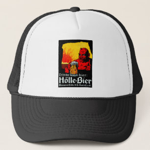 Gorra De Camionero Poster de la cerveza de 1905 alemanes