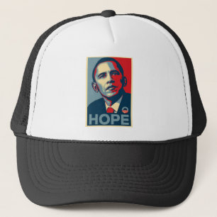 Gorra De Camionero Poster de la esperanza de Barack Obama