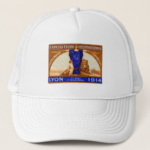 Gorra De Camionero poster de Lyon International Expo 1914