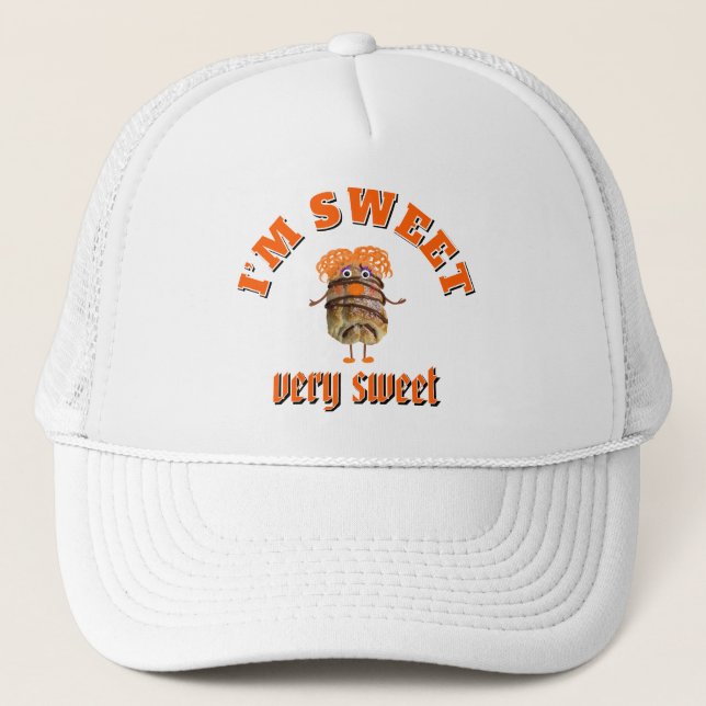 Gorra De Camionero Postre delicioso (Anverso)
