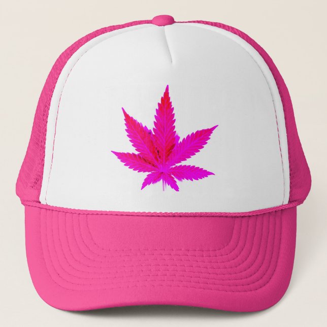 Gorra De Camionero Pote rosado (Anverso)