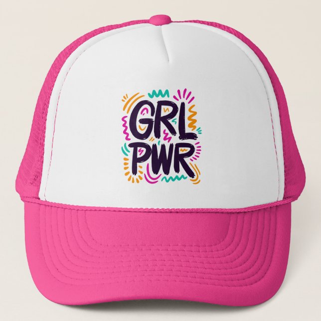 Gorra De Camionero Potencia chica (Anverso)