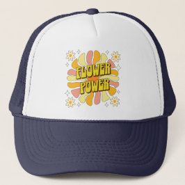 Gorra De Camionero Potencia de flor