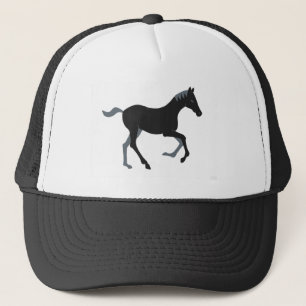Gorra De Camionero Potro negro