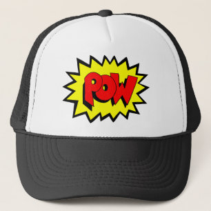 Gorra De Camionero POW - Comic Book Pop Art
