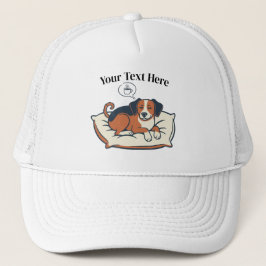 Gorra De Camionero Powered by Coffee & Dog Dreams