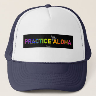 Gorra De Camionero Práctica hawaiana Aloha Shaka (suelta)