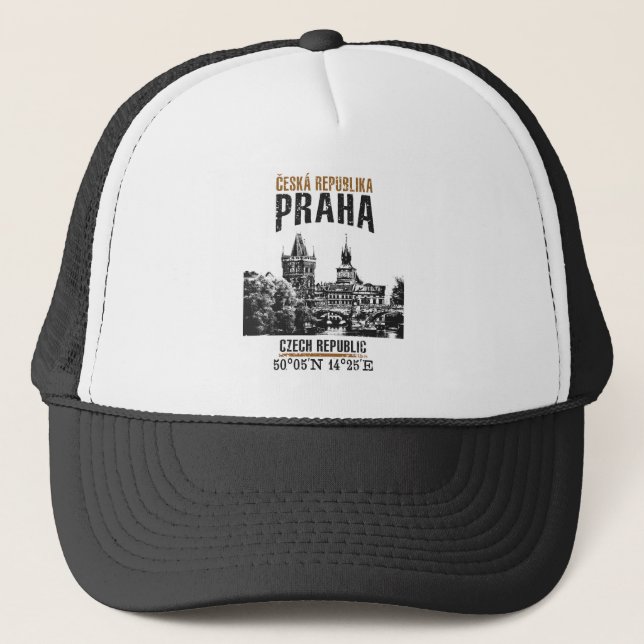 Gorra De Camionero Praga (Anverso)