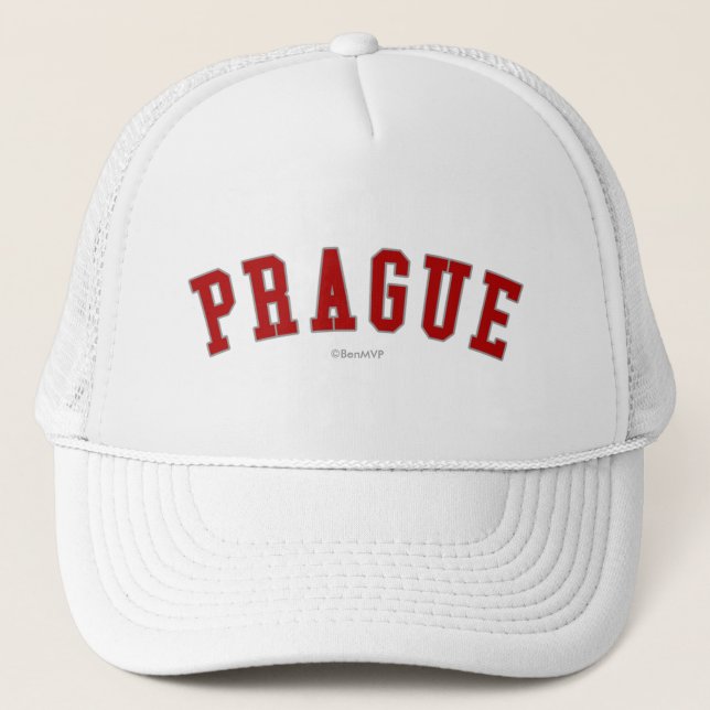 Gorra De Camionero Praga (Anverso)