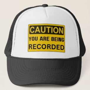 Gorra De Camionero Precaución registrada