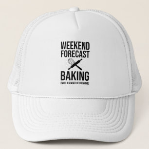 Gorra De Camionero Predicción De Fin De Semana Con La Posibilidad De