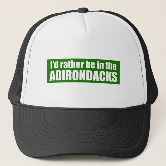 Gorra De Camionero Preferiría Estar En Los Ataques (Anverso)