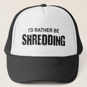 Gorra De Camionero Preferiría Estar Triturando