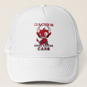Gorra De Camionero Prefiero estar corriendo carreras de arrancones di