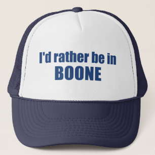 Gorra De Camionero Prefiero estar en Boone North Carolina