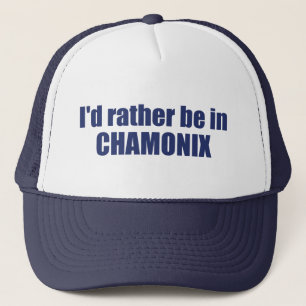 Gorra De Camionero Prefiero estar en Chamonix Francia