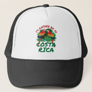 Gorra De Camionero Prefiero estar en Costa Rica de vacaciones