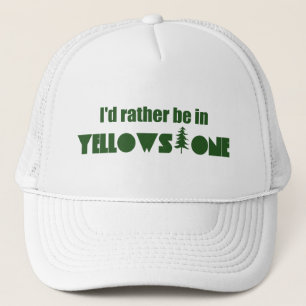 Gorra De Camionero Prefiero estar en el Parque Nacional Yellowstone