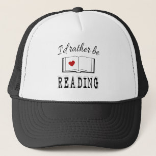 Gorra De Camionero Prefiero estar leyendo