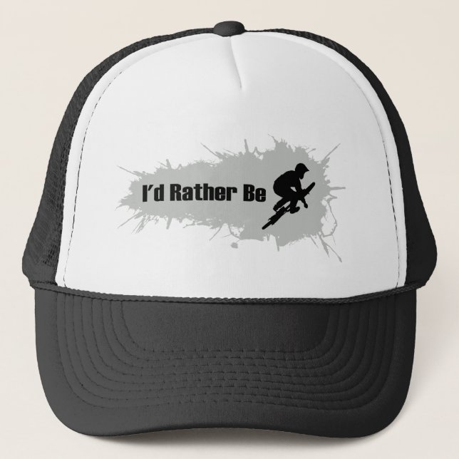 Gorra De Camionero Prefiero hacer BMX (Anverso)