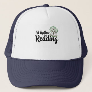Gorra De Camionero "Prefiero Leer"