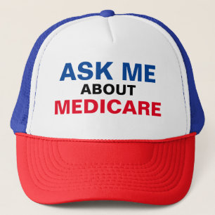 Gorra De Camionero Pregúntame acerca de Medicare Trucker Hat