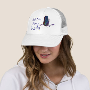 Gorra De Camionero Pregúntame sobre Reiki