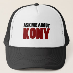 Gorra De Camionero Pregunte por la pregunta de José Kony de la parad