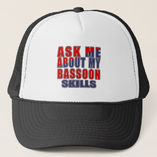 GORRA DE CAMIONERO PREGÚNTEME ACERCA DE DANZA DEL BASSOON