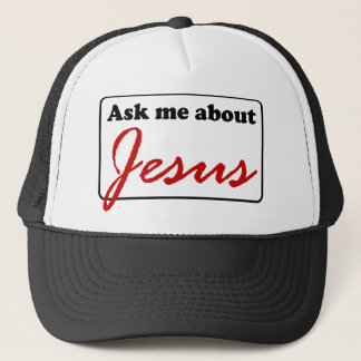 Gorra De Camionero Pregúnteme acerca de Jesús