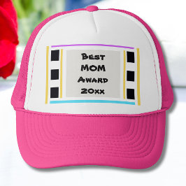 Gorra De Camionero Premio Best Mom 20xx Guay Girly Pink