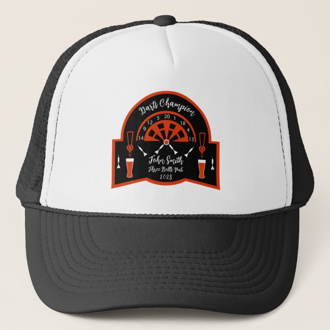 Gorra De Camionero Premio Darts Winner (Anverso)