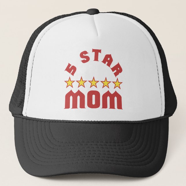 Gorra De Camionero Premio Mamá 5 Estrellas (Anverso)