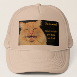 Gorra De Camionero ¿Preparación? Aint nadie consiguió la hora para