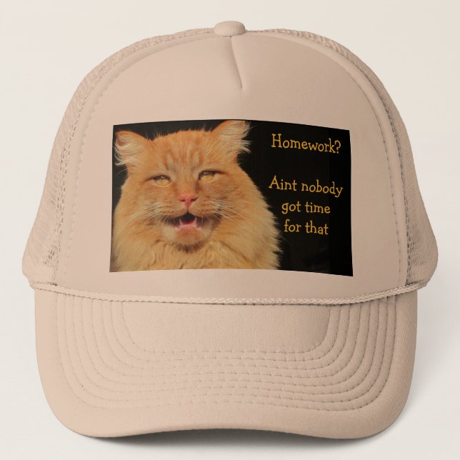 Gorra De Camionero ¿Preparación? Aint nadie consiguió la hora para (Anverso)