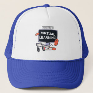 Gorra De Camionero Preparado para el aprendizaje virtual